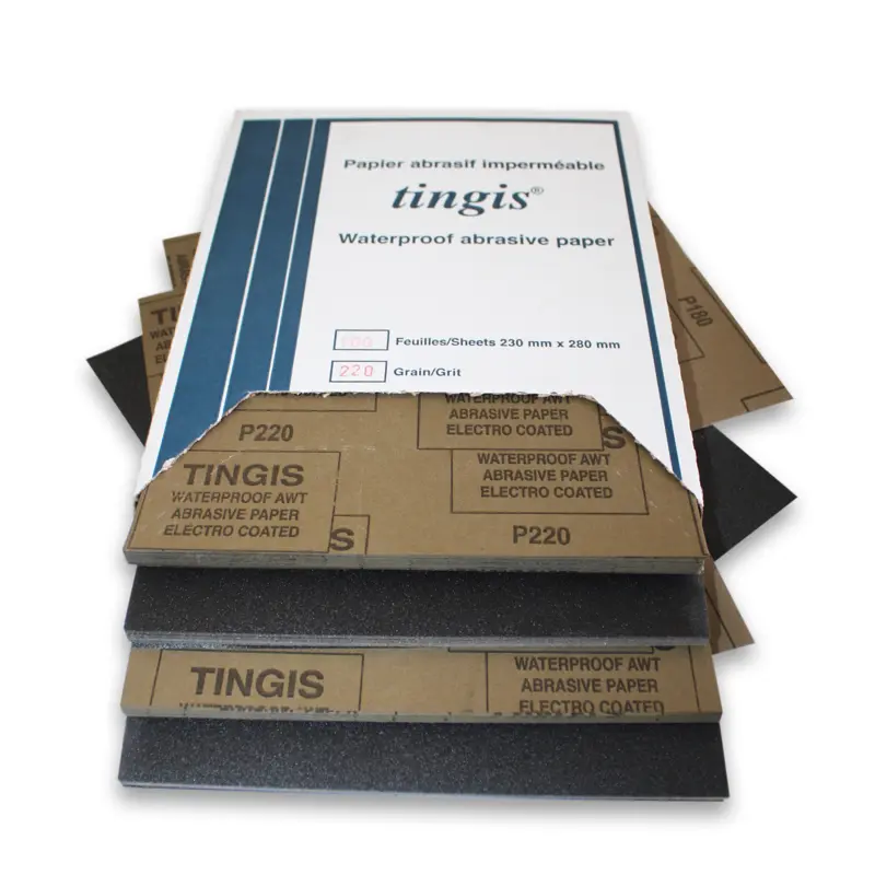 CARTE ABRASIF NOIR 220 TINGIST.webp