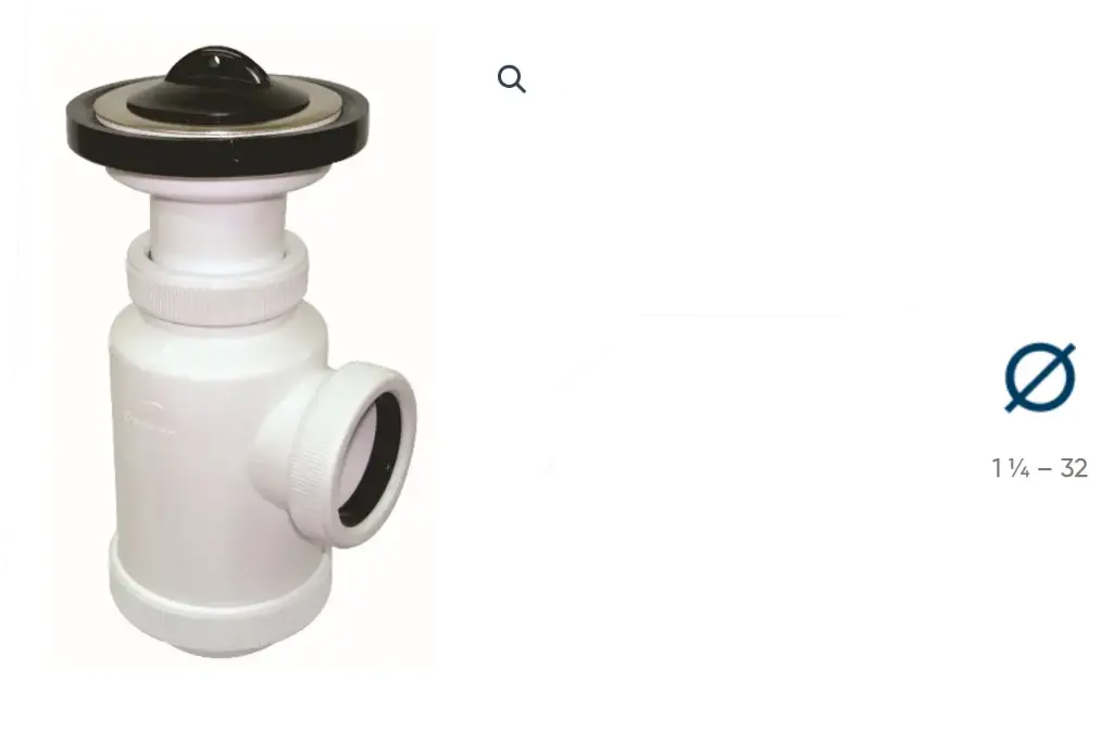 SIPHON 1*1/4 010103 CREAPLAST