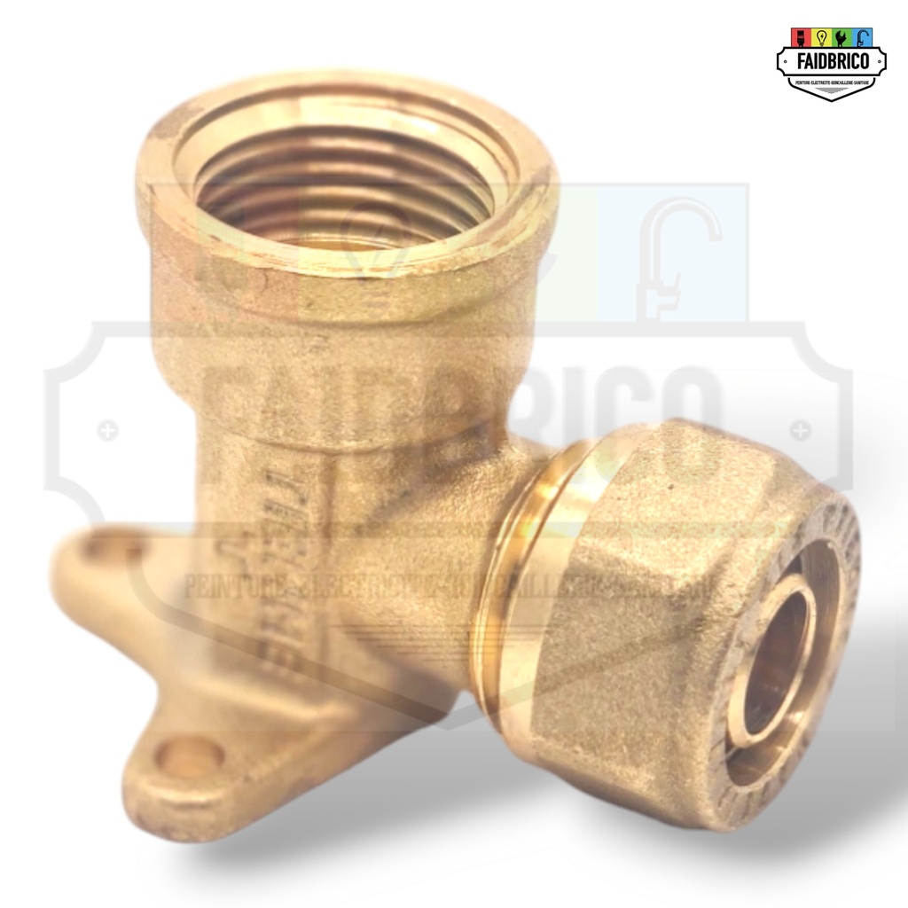 COUDE APPLIQUE 16*1/2 RETUBE TIEMME