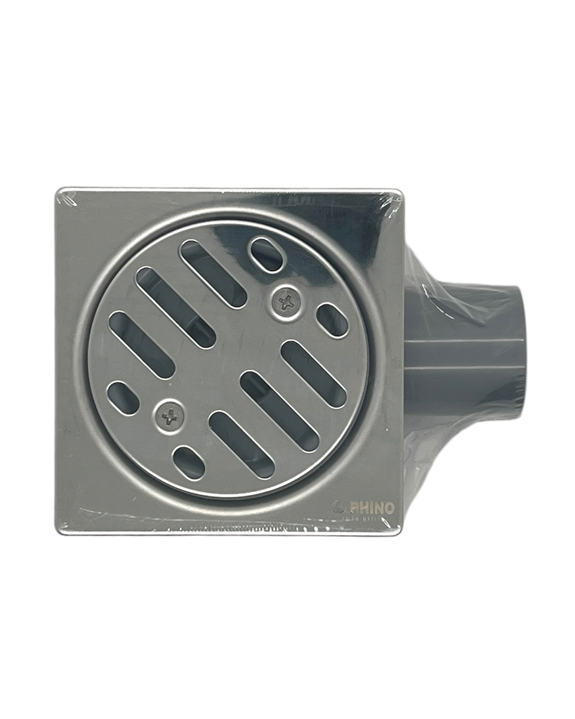 SIPHON DE COUR COUDEE INOX 10 X 10