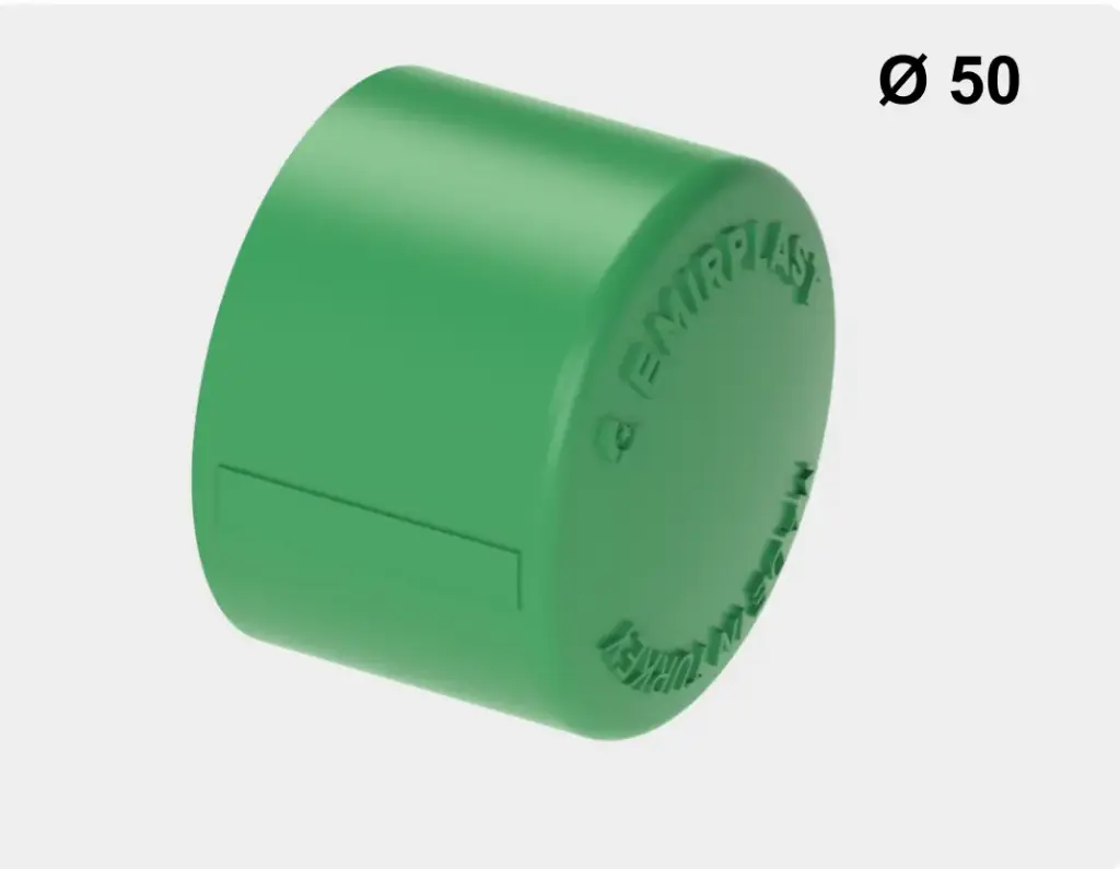 BOUCHON PPR 50 VERT EMIRPLAST