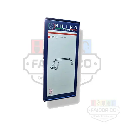 [SAN6014R] ROBINET CUISINE MURAL RHINO TETE MITIGEURE