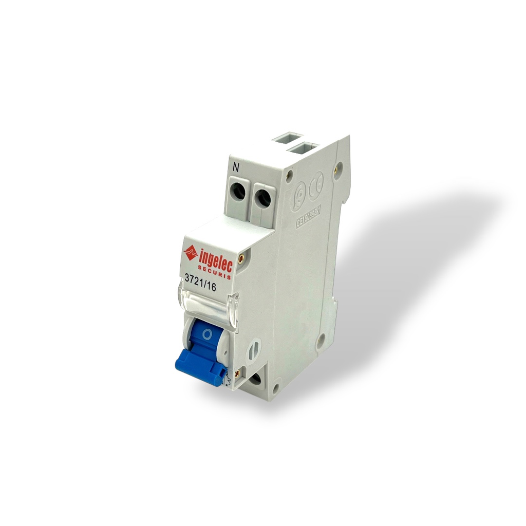 DISJONCTEUR UNIPOLAIRE+NEUTRE 16A INGELEC