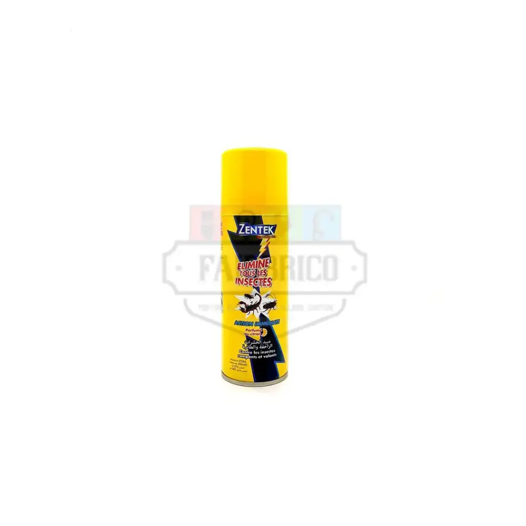 [DRO9010M] AEROSOL INS 400 ml NET JAUNE ZENTEK
