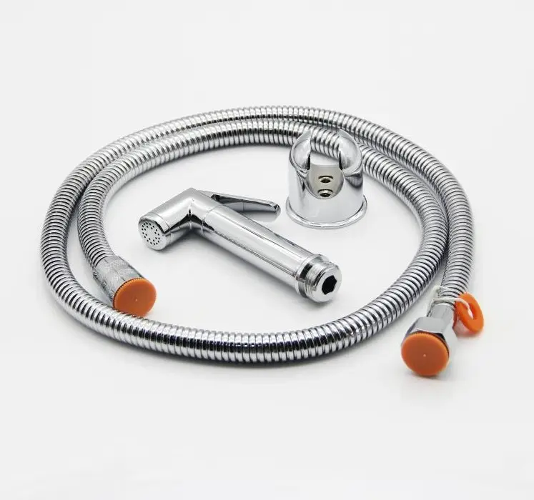 DOUCHETTE WC FLEXIBLE CHROME 1/2 CLEMED SHATTAF
