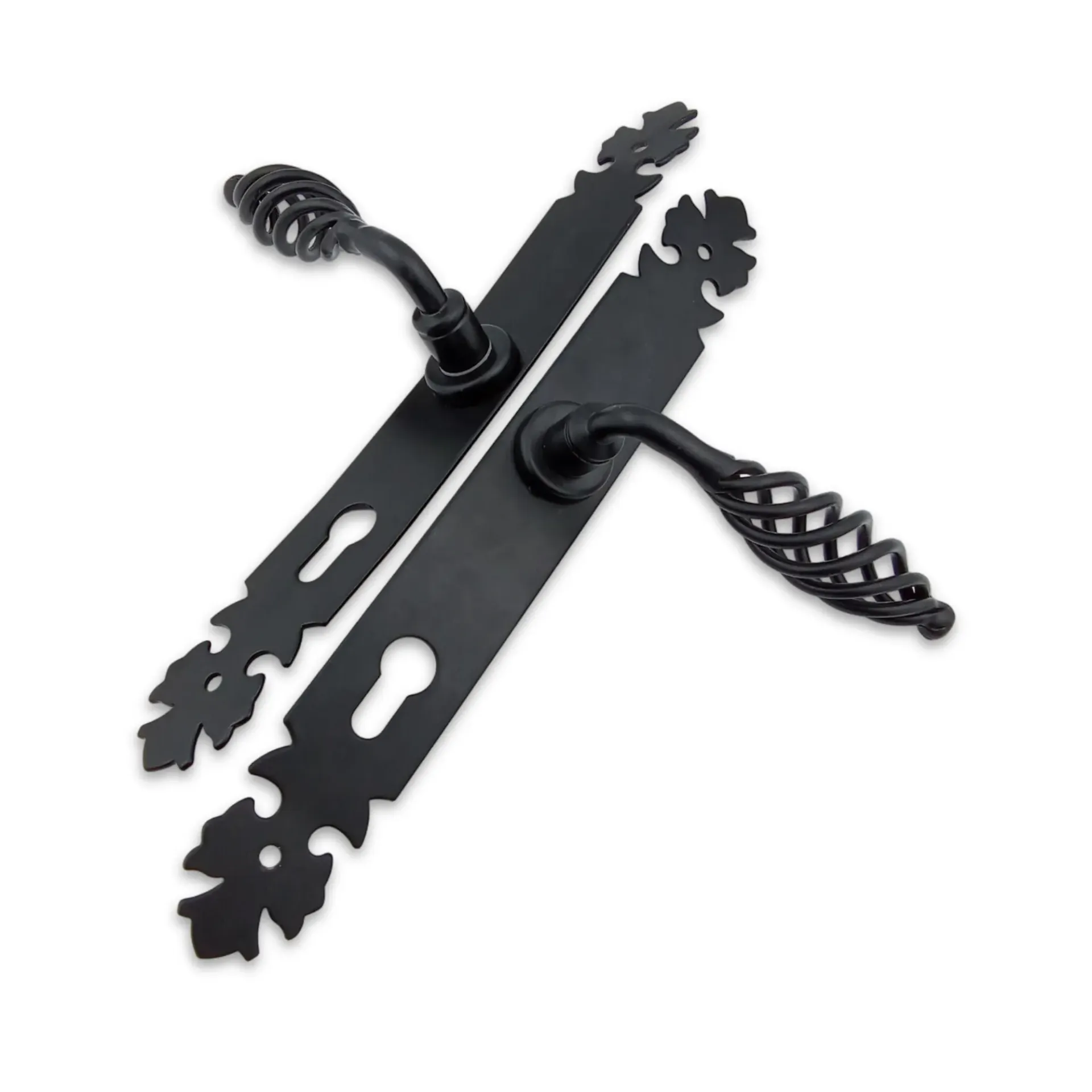 [QUIPPFF01H] POIGNEE DE PORTE CANON FER FORGEE HDF