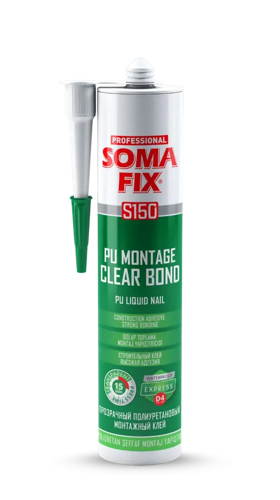 SILICONE TRANSPARENT SOMAFIX S150