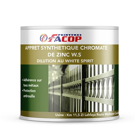 [PEI00052CZ] ANTIROUILLE CHROMATE de Zinc