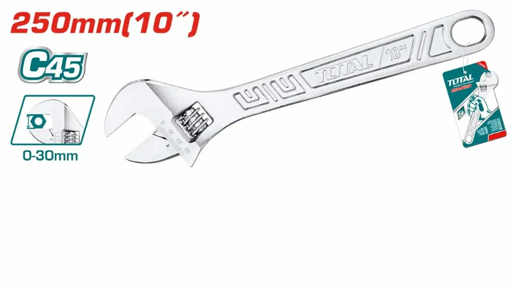 [OUTTHT1010103] CLE A MOLETTE 250MM TOTAL THT1010103