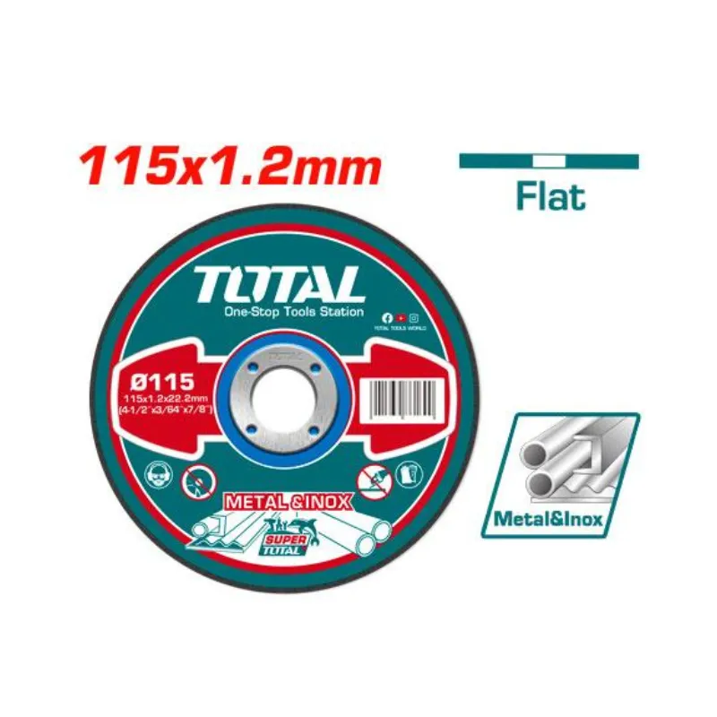 [OUTTAC2211151] DISQUE A METAUX ABRASIF 115MM TOTAL TAC2211151