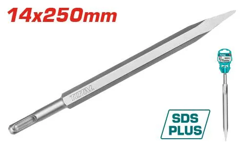 [OUTTAC1511141] BURIN SDS PLUS 14X250 POINTU TOTAL TAC1511141