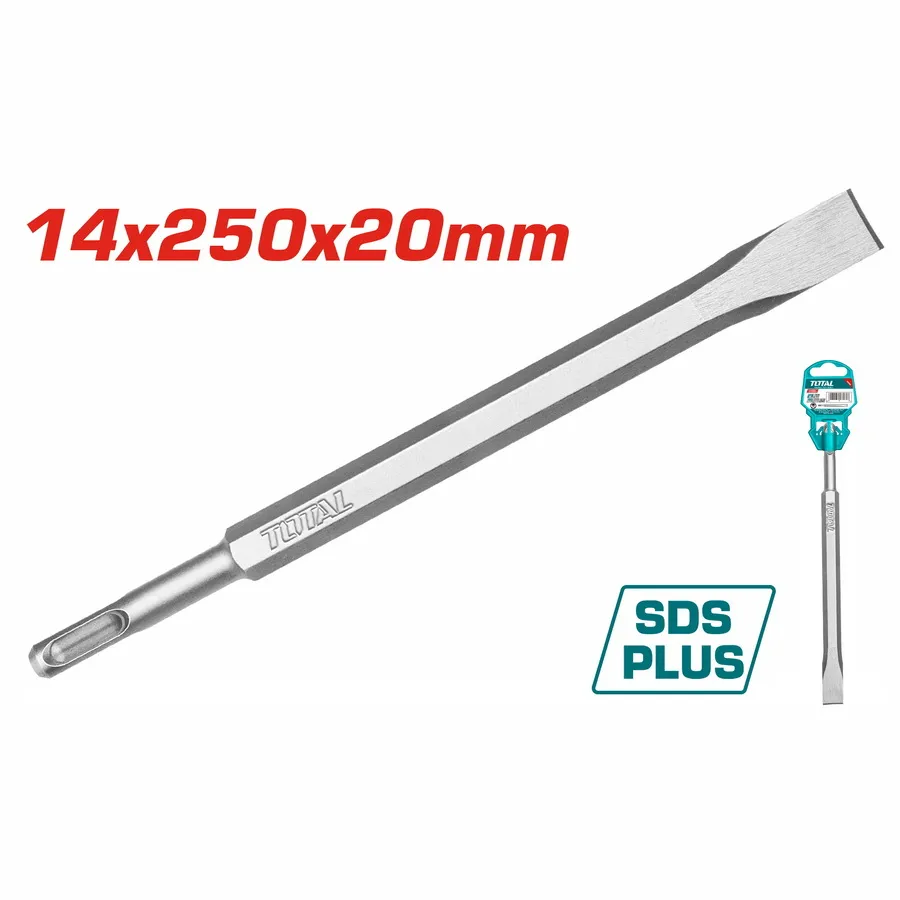 [OUTTAC15121411] BURIN SDS PLUS 14X250 PLAT TOTAL TAC15121411