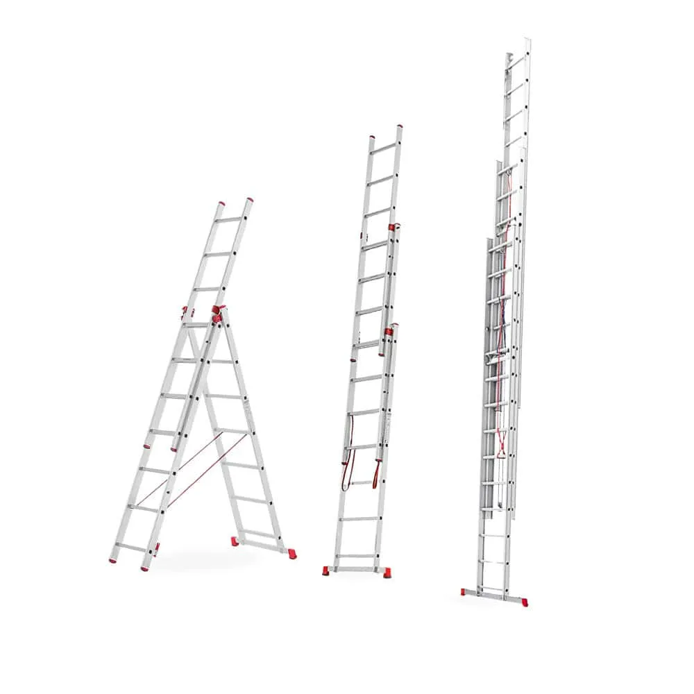 LOCATION ECHELLE ALLUMINIUM 4m Triple