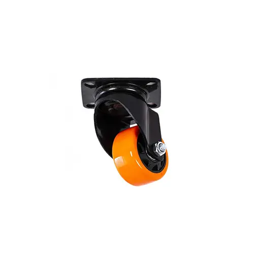 ROUE PLAQUE 50 ORANGE SANS FREIN