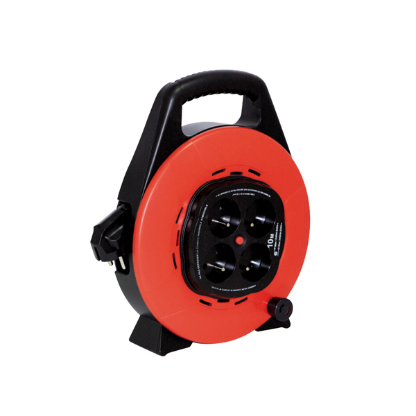 ENROULEUR DOMESTIQUE 4 PRISES 10 M (2PT) INGELEC