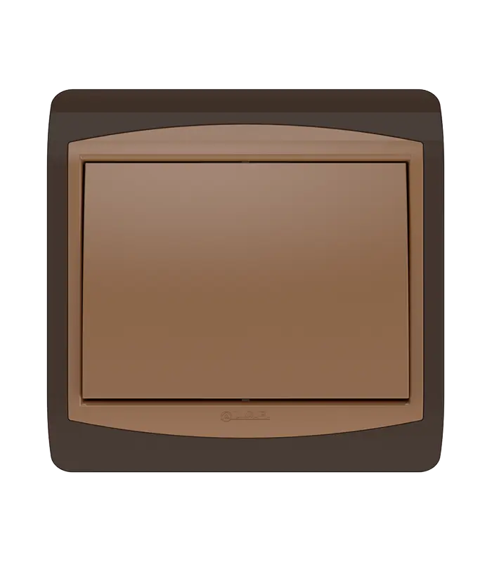 [ELEIN06GM] INTERRUPTEUR VA ET VIENT MARRON GALAXY LAP