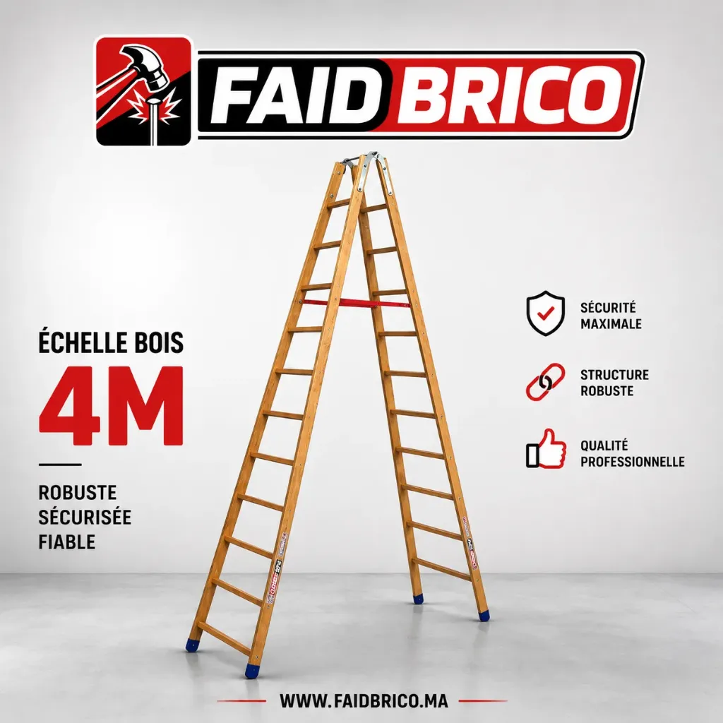 [LOCX010] LOCATION ECHELLE EN BOIS 4M