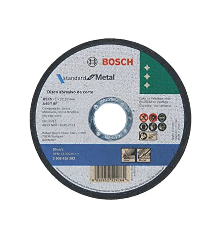 DISQUE 115mm METAL PM LAZER STD