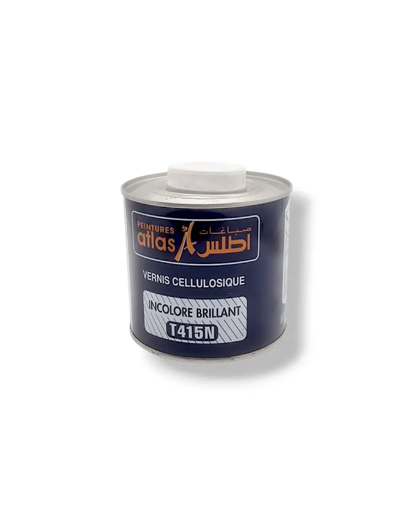 VERNIS CELLULOSIQUE BRILLANT T415N 500 ML ATLAS