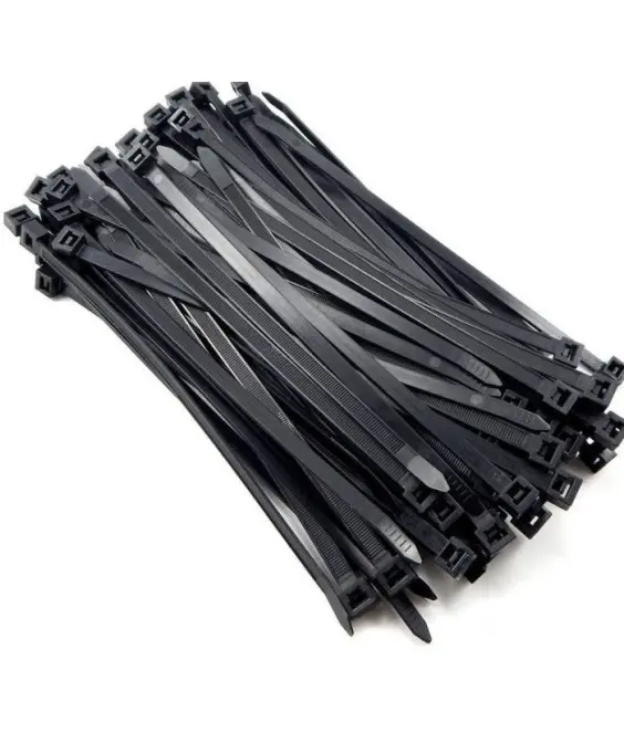 [QUI4743] COLLIER PLASTIQUE 7,6 X 200 Noir