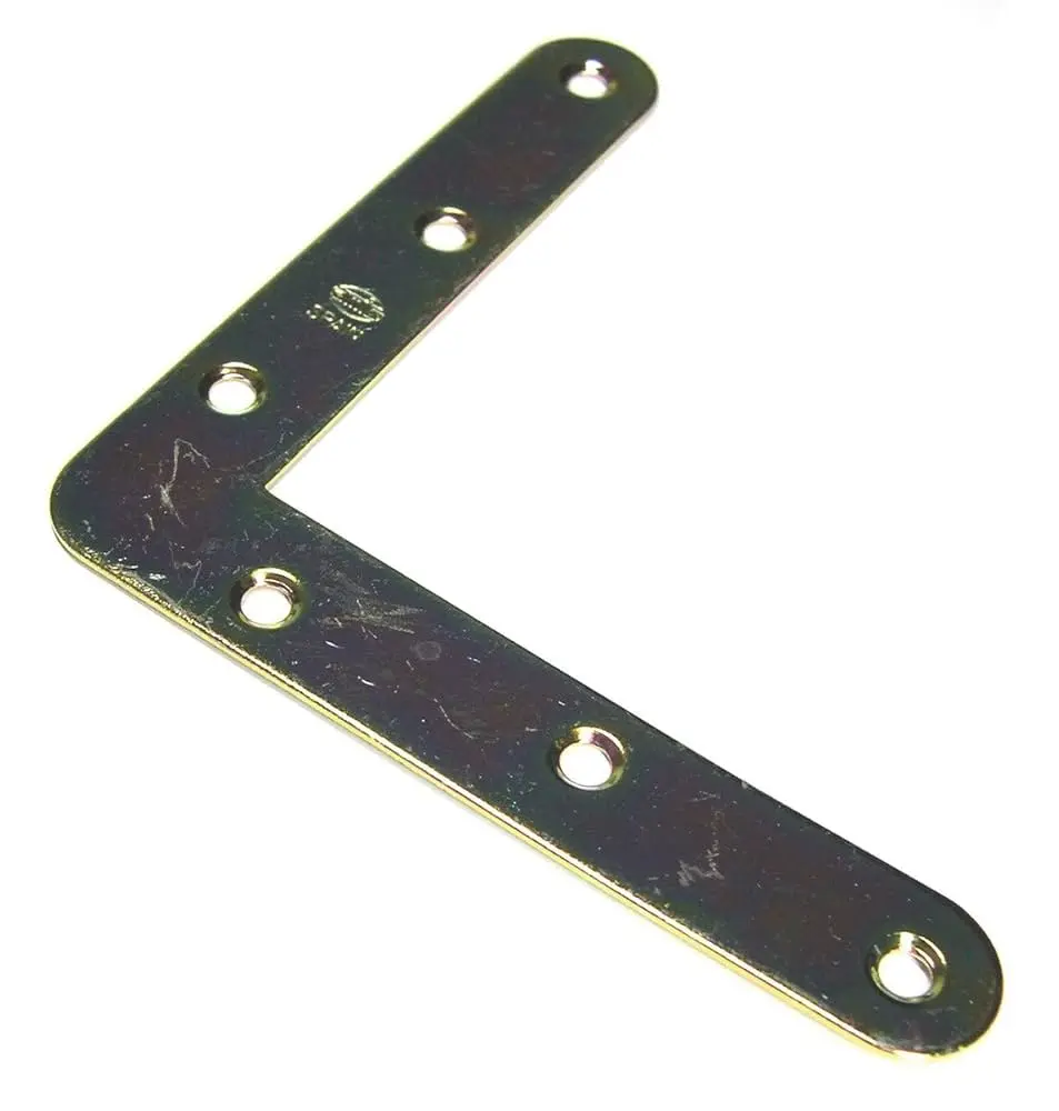 EQUERRE PLAT JAUNE 85X85