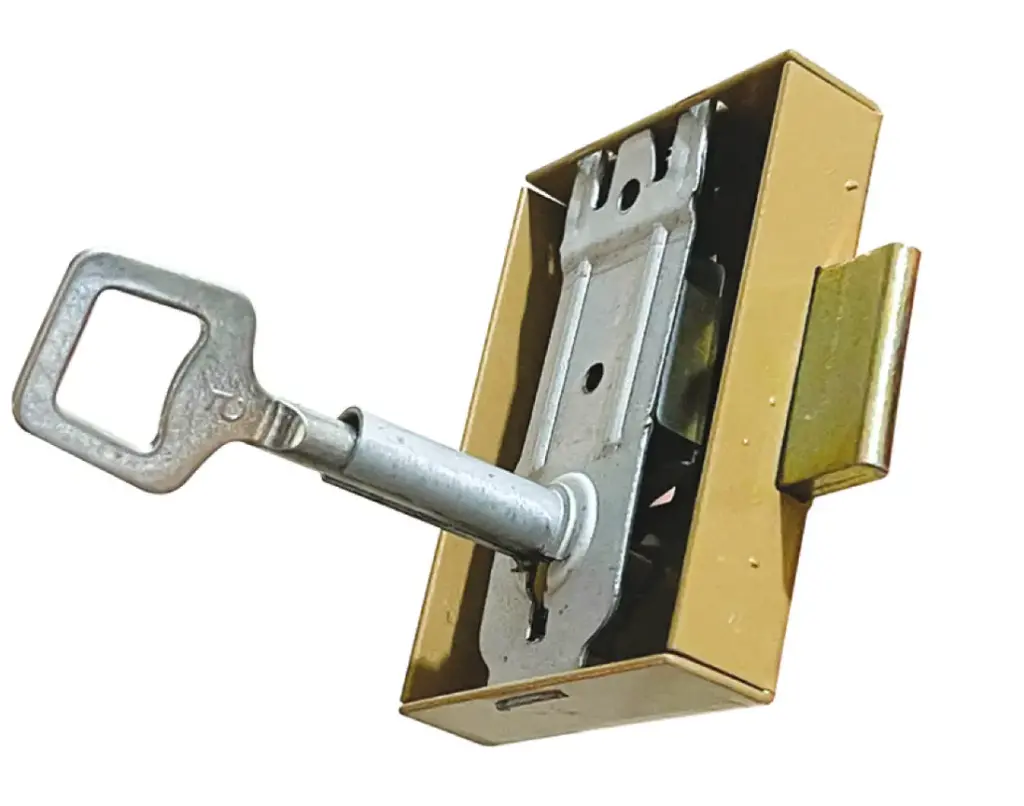 SERRURE CLE LONG PLACARD CLEDOR GAUCHE