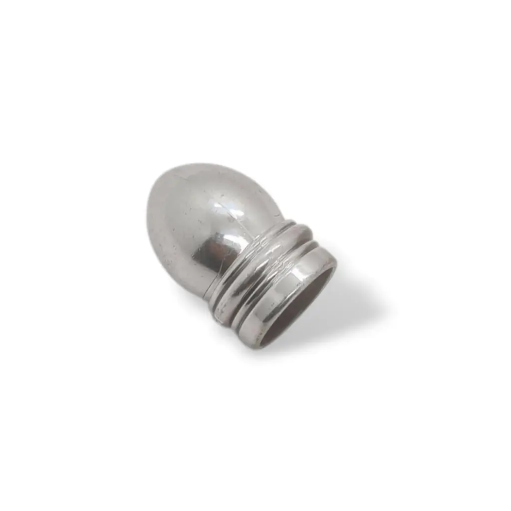 EMBOUT RIDEAU CHROME