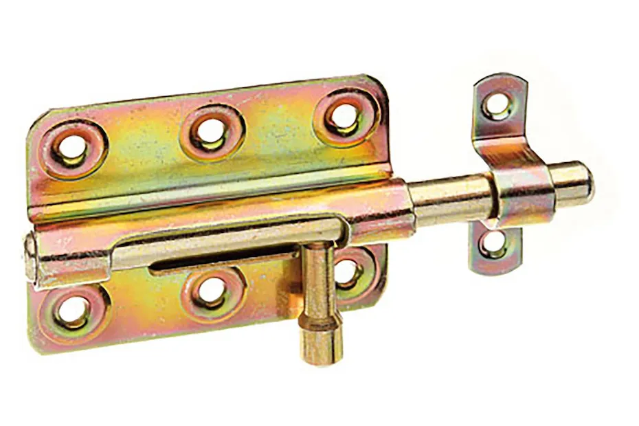 VERROU PORTE JAUNE 80
