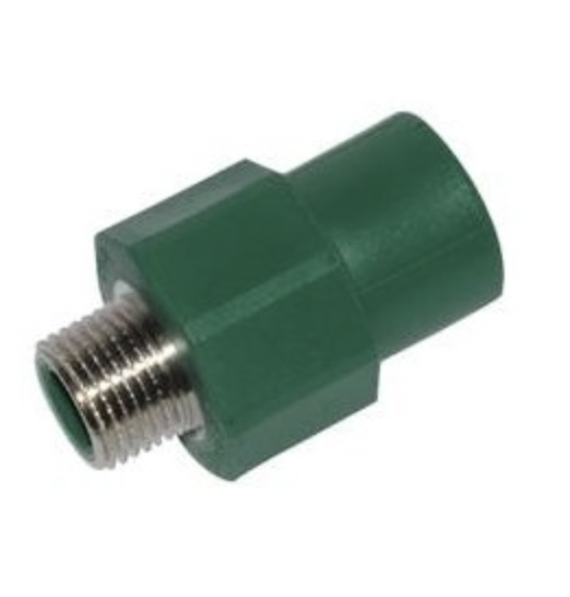 RACCORD MALE PPR 20x1/2 VERT COESTHERM