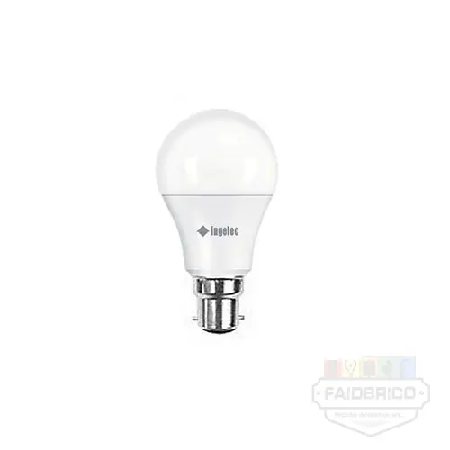 [ELEAPS6W] AMPOULE B22 LED 6W BLANC SPHERIQUE INGELEC