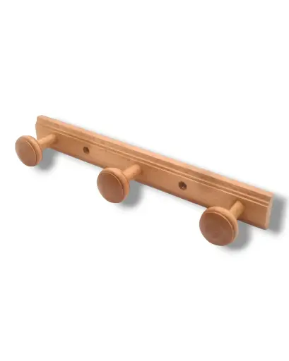 [QUIPMB03] PORTE MANTEAU 3 BOIS