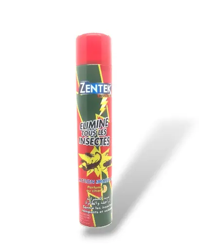 [DRO9011] AEROSOL INS 750 ml NET ROUGE ZENTEK