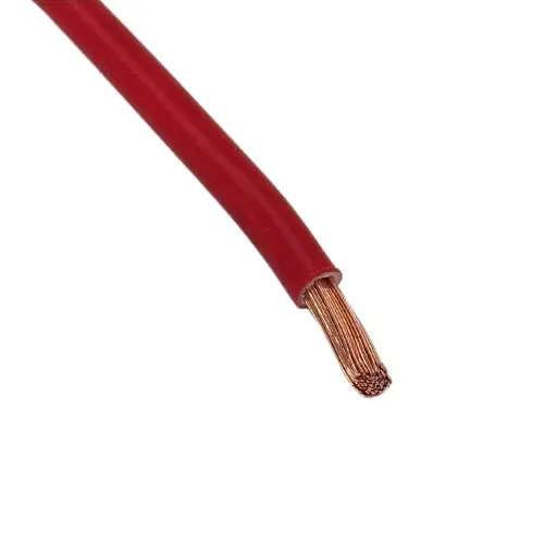 [ELE11026] CABLES U500 6 ROUGE