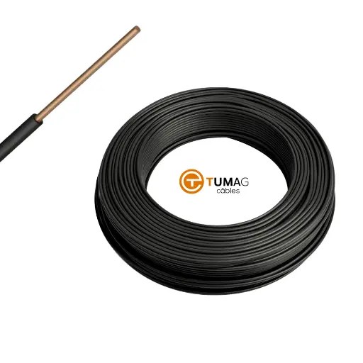[ELE1108] CABLES U500 1.5 NOIR TUMAG
