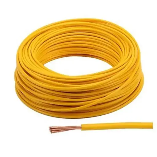 [ELE1110I] CABLES U500 1.5 JAUNE INGELEC
