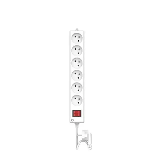 [ELE5203] RALLONGE 6 PRISES 1,5m (2P+T) INGELEC