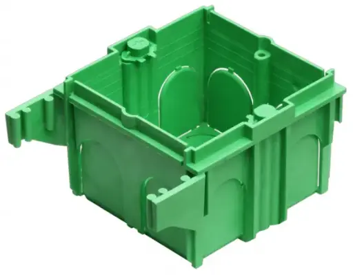 [ELEBC01] BOITE PRISE CARRE VERT