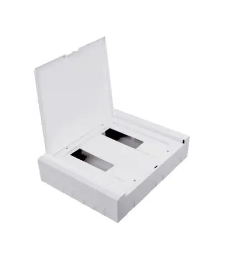 [ELETFA16DL] TABLEAU FUSIBLE APPARENT 24 + DISJONCTEUR LAP
