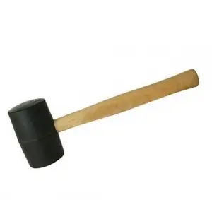 [OUTC01H] MARTEAU TETE CAOUTCHOUC NOIR GM HDF