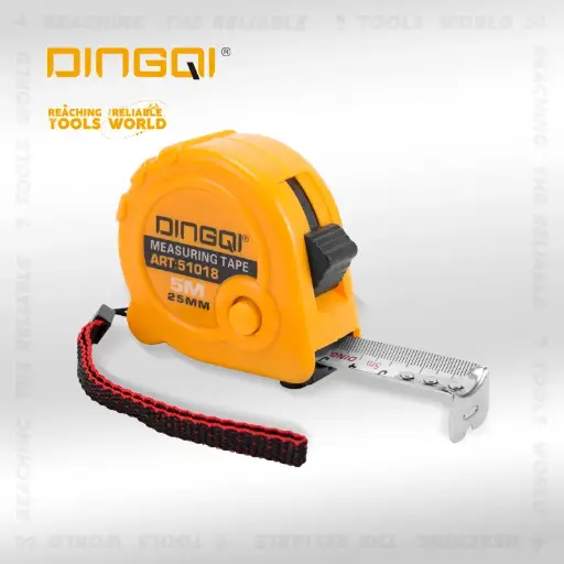 [OUTE05D2] METRE RUBAN 5 MM DINGQI ORANGE