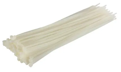 [QUI8015] COLLIER PLASTIQUE 7,6 X 500 blanc