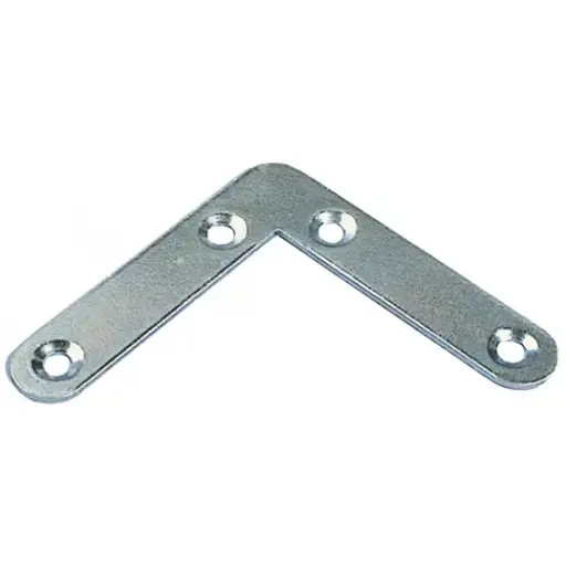 [QUIEP06] EQUERRE PLAT JAUNE 6X6